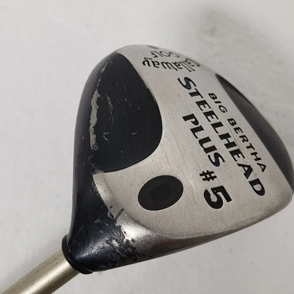 Callaway Big Bertha Steelhead Plus 5-Wood Graphite Ladies-Flex RH 41.5" "Fair" - Picture 7 of 16